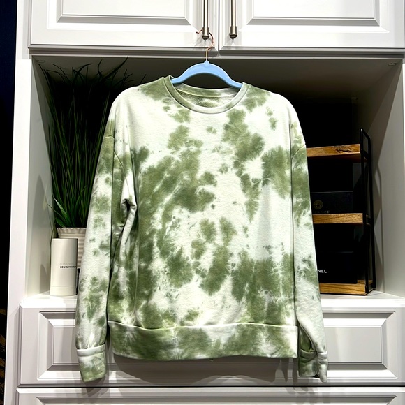 gofashion M/L 2 piece green Tydie  66% COTTON (ALGODON 34% POLYESTER /
POLIÉSTER - Picture 2 of 8